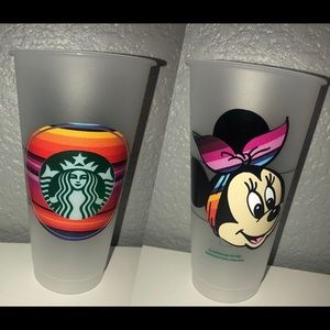 NEW Minnie Serape Reusable Starbucks Cold Cup